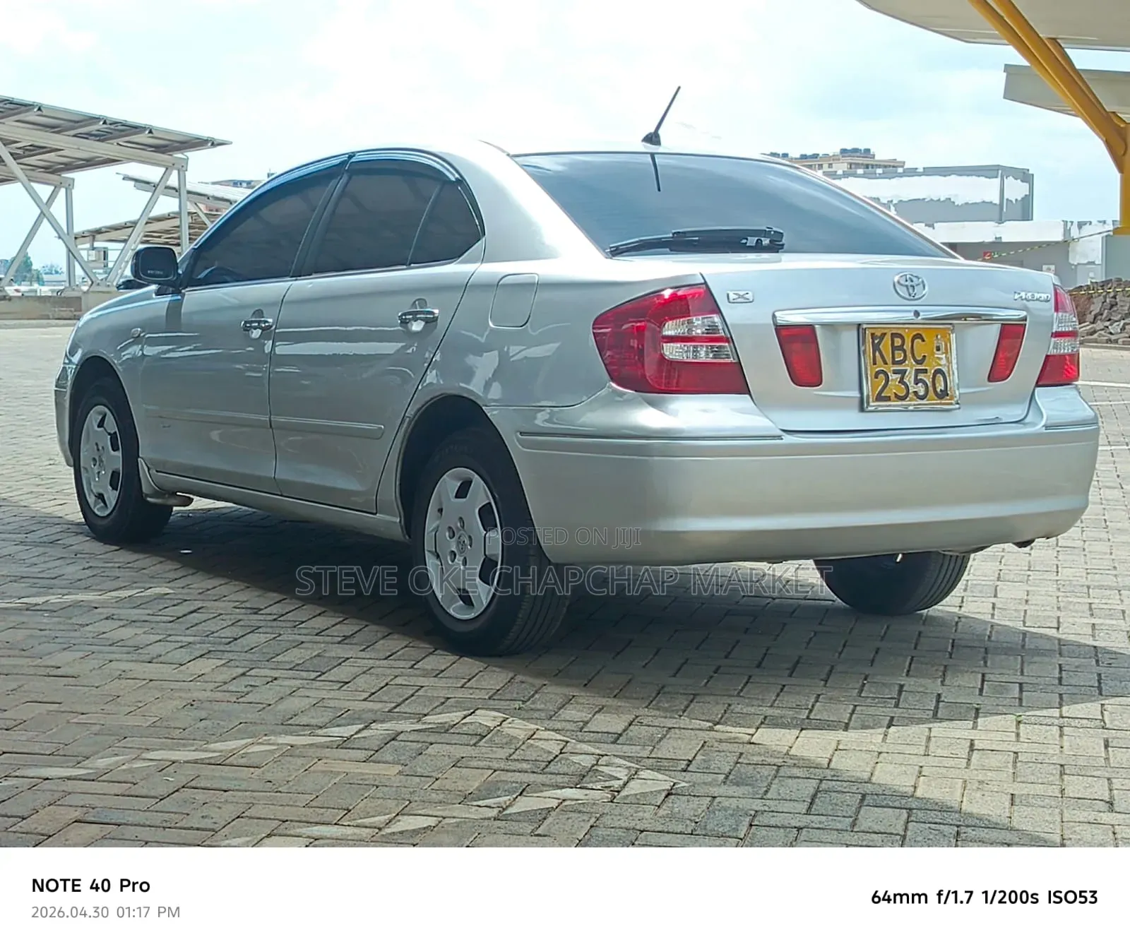 Toyota Premio 2005 Silver