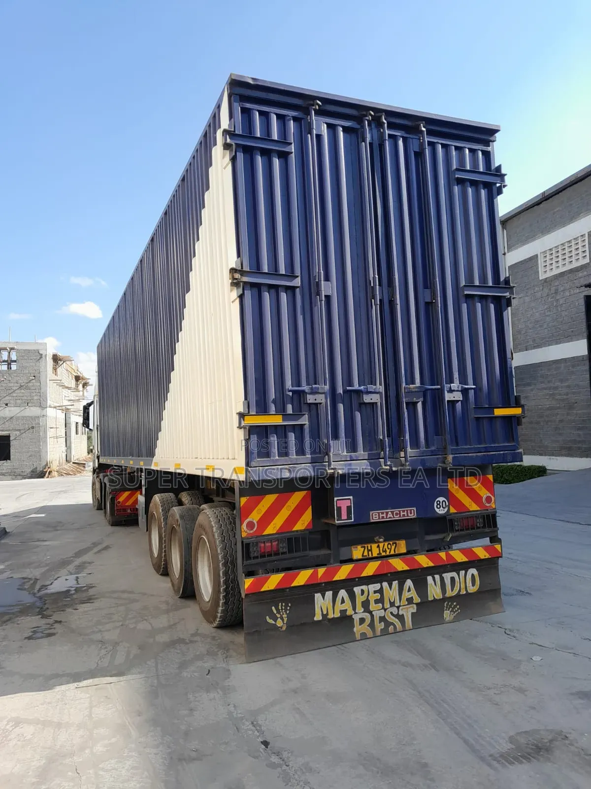 Bulk Trailers Transportation Navasha^Nairobi Route for Errands.