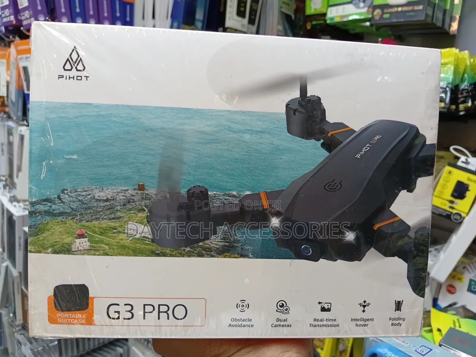  Pihot G3 Pro Camera Drone With Dual Camera Double Batteries