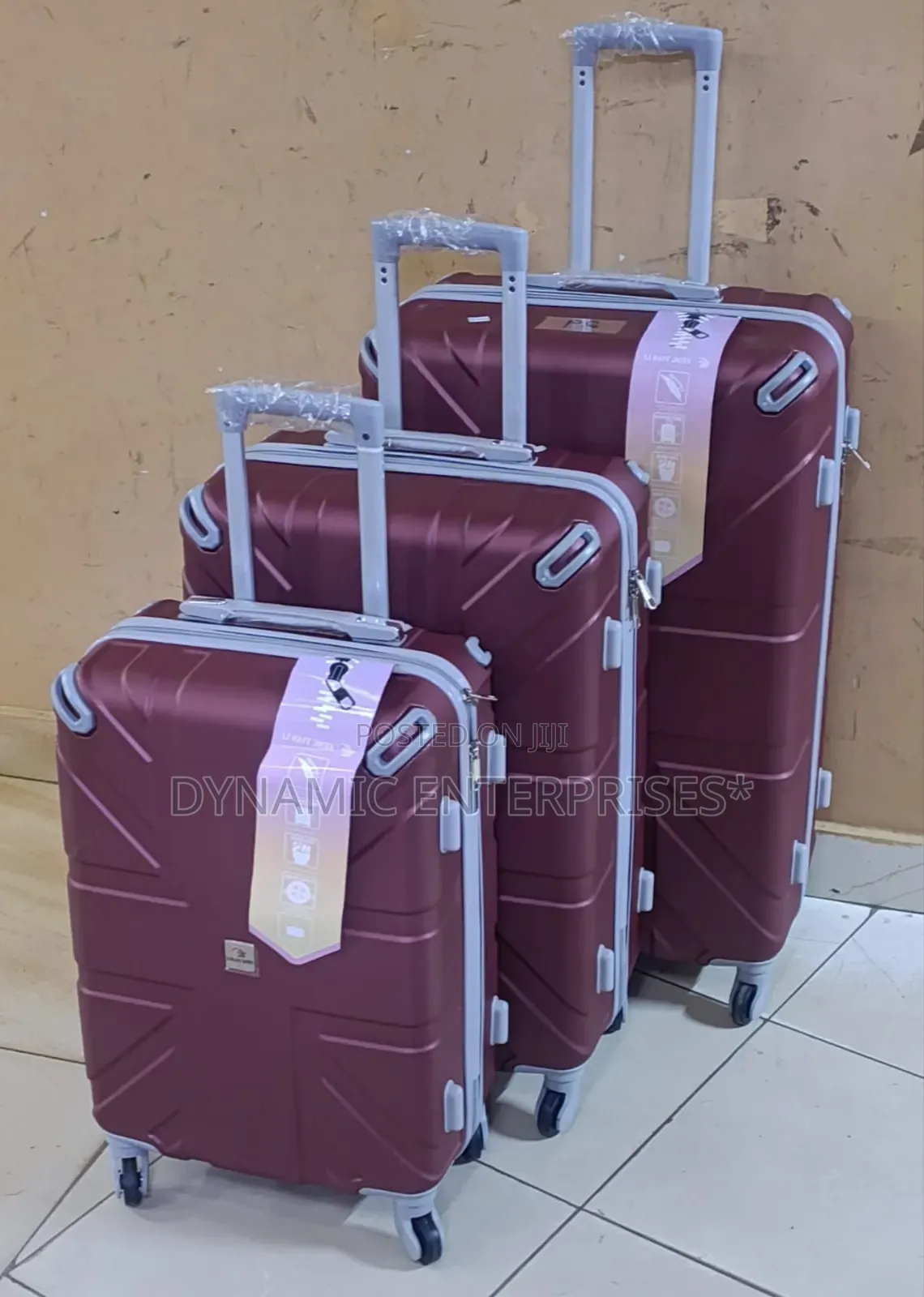 3 in 1 Fibre Suitcases
