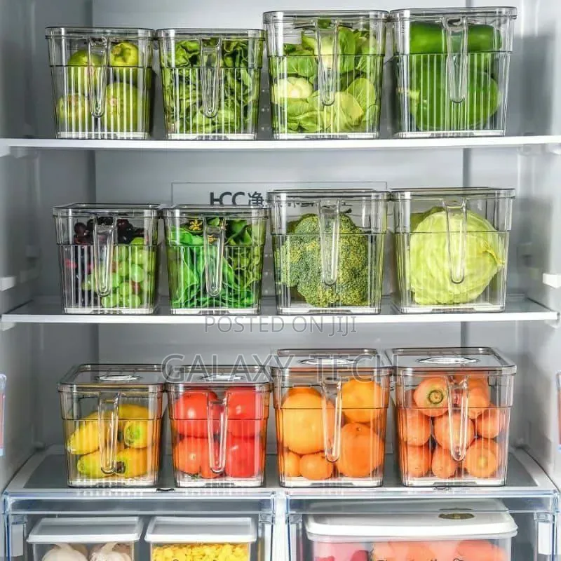 Acrylic Fridge Storage Containers 3l Capacity