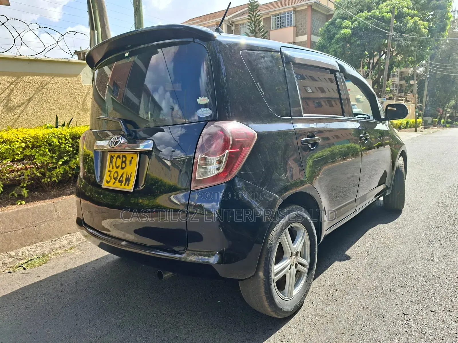 Toyota Ractis 1.5 FWD 2008 Black