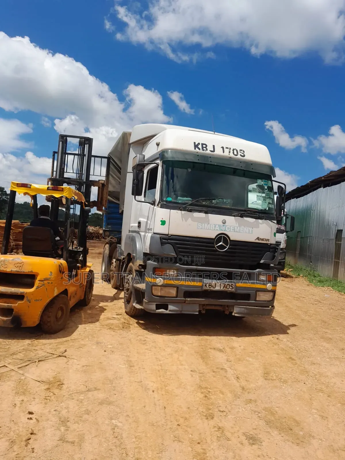 Trailers at Kitale for Countrywide.Transport°Services.