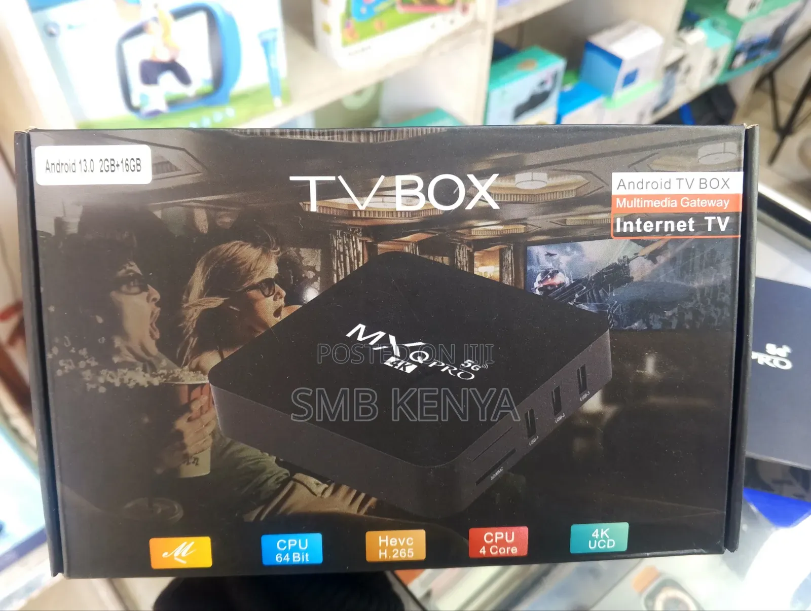 Tv Box Android 13 Mxqpro 5g