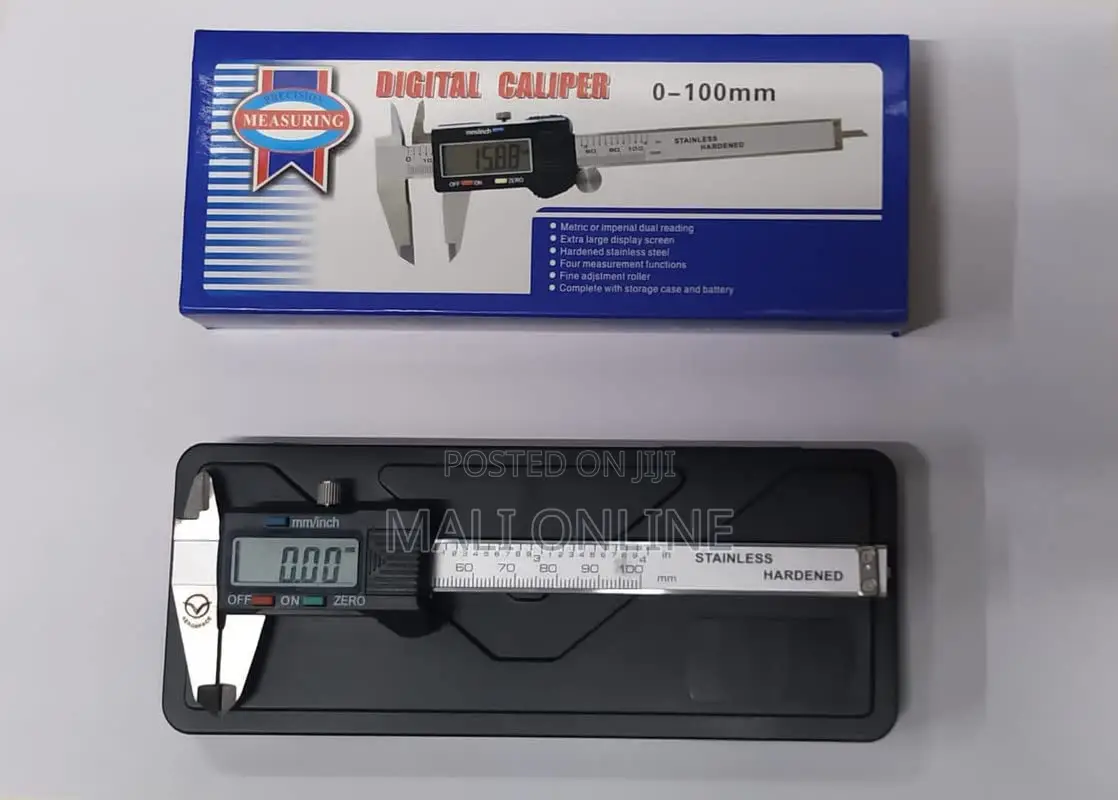 Digital Vernier Caliper 6 Inch Electronic LCD Gauge 0-150mm Micrometer