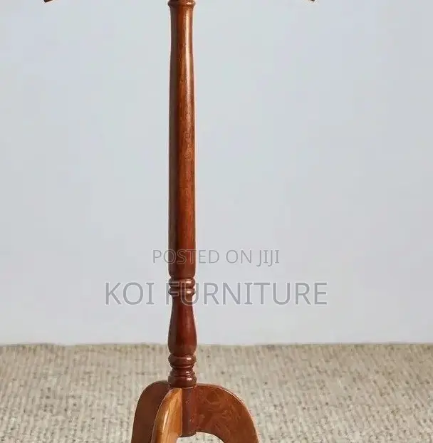 Dressers; Long Wooden Free Standing Executive Coat Clothe Hangers