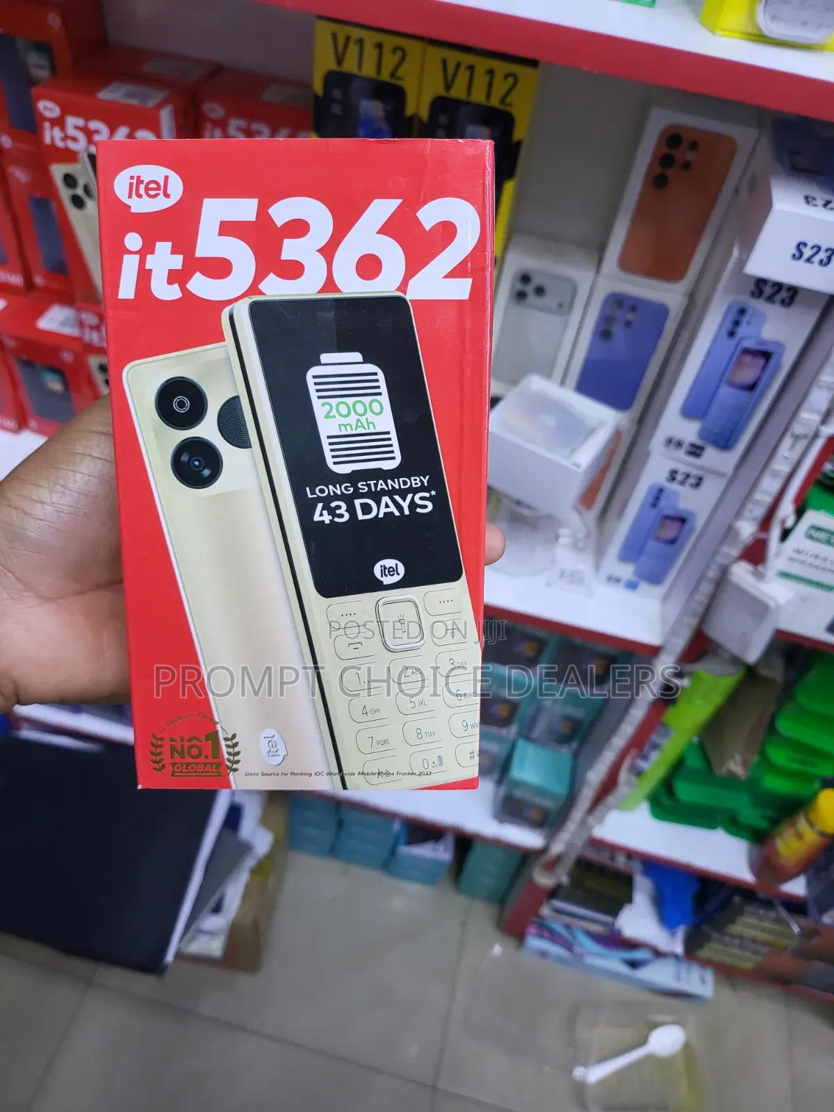 New Itel it5362 Black