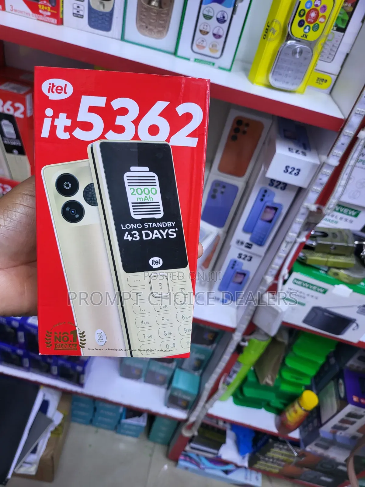 New Itel it5362 Black