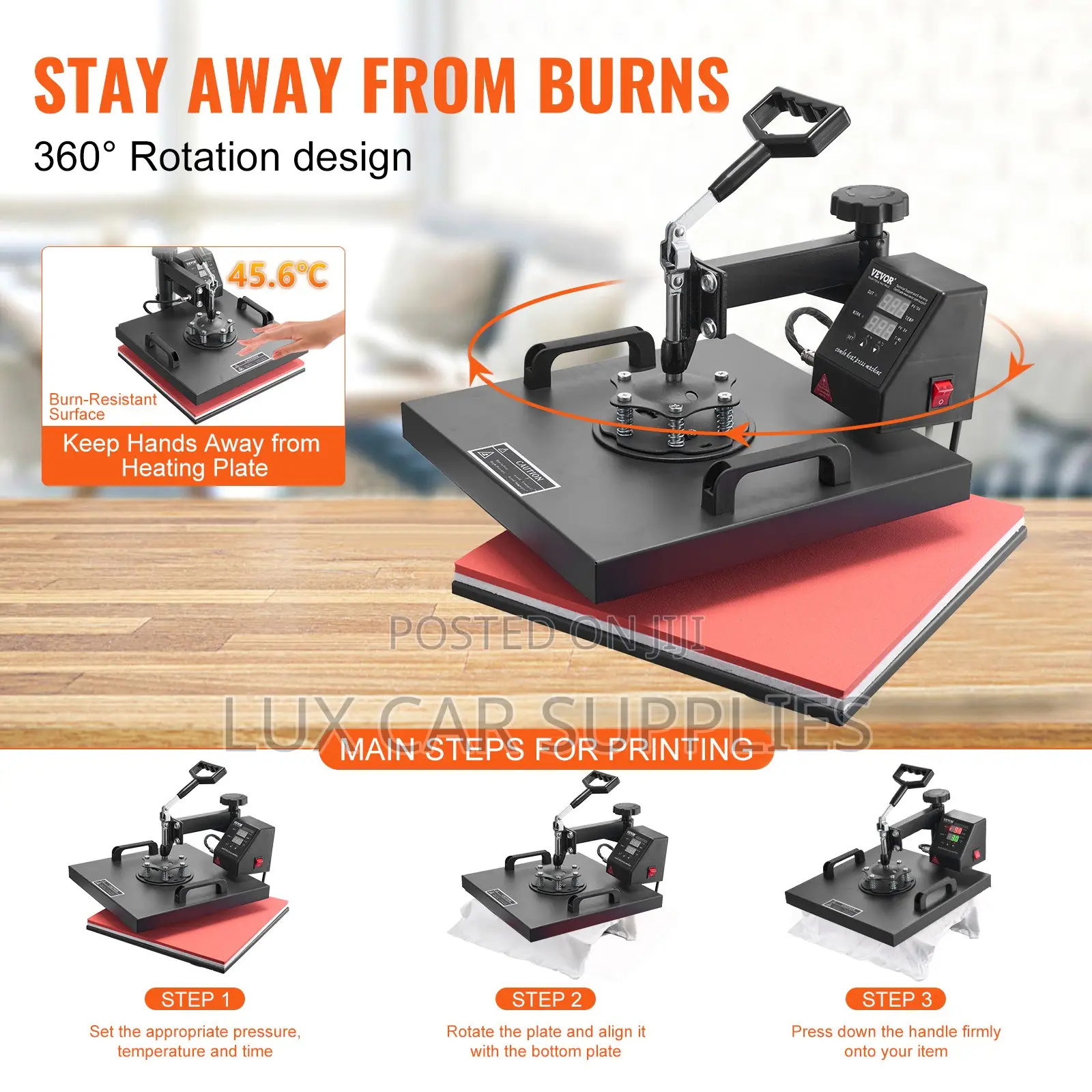 Combo Heat Press 8 in 1 Machine for Branding