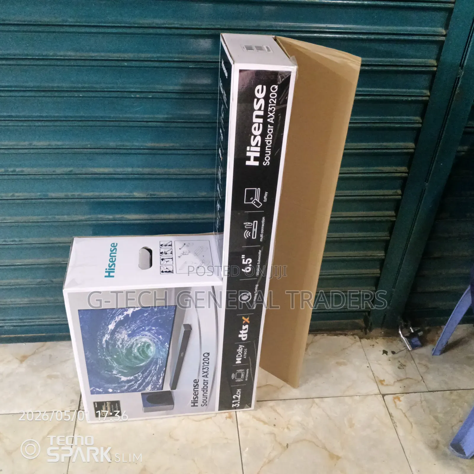 Hisense Ax3120q Soundbar System 3.1.2 Channel 6.5inch Bar