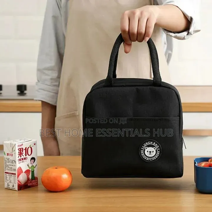 *Insulated Lunch Box Bags*Black,Blue,Grey,Maroon