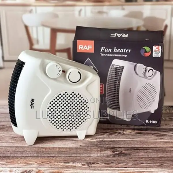 Raf Small Portable Heater Fan for Office Desktop Home Use