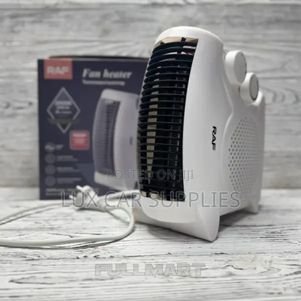 Raf Electric Fan Heater With Thermostat 2 Heat Settings