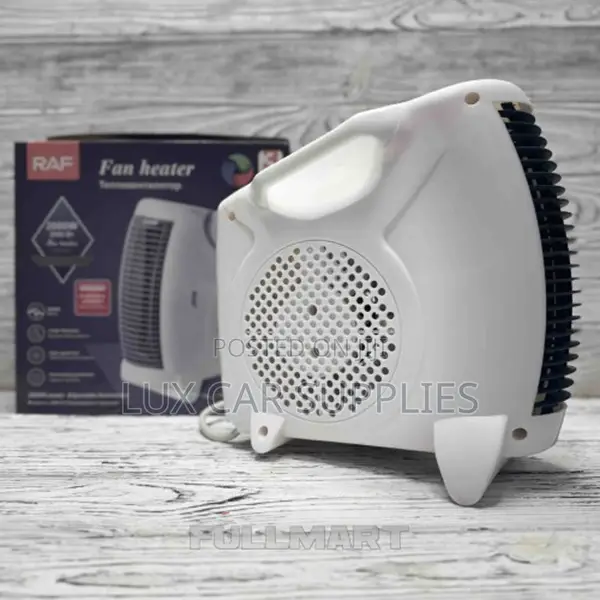 Raf Electric Fan Heater With Thermostat 2 Heat Settings
