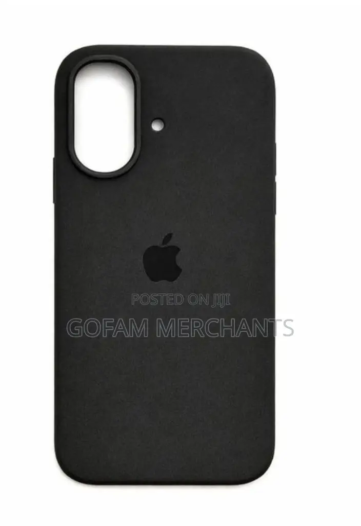 Silicone Case for iPhone 17, Black, Silicon