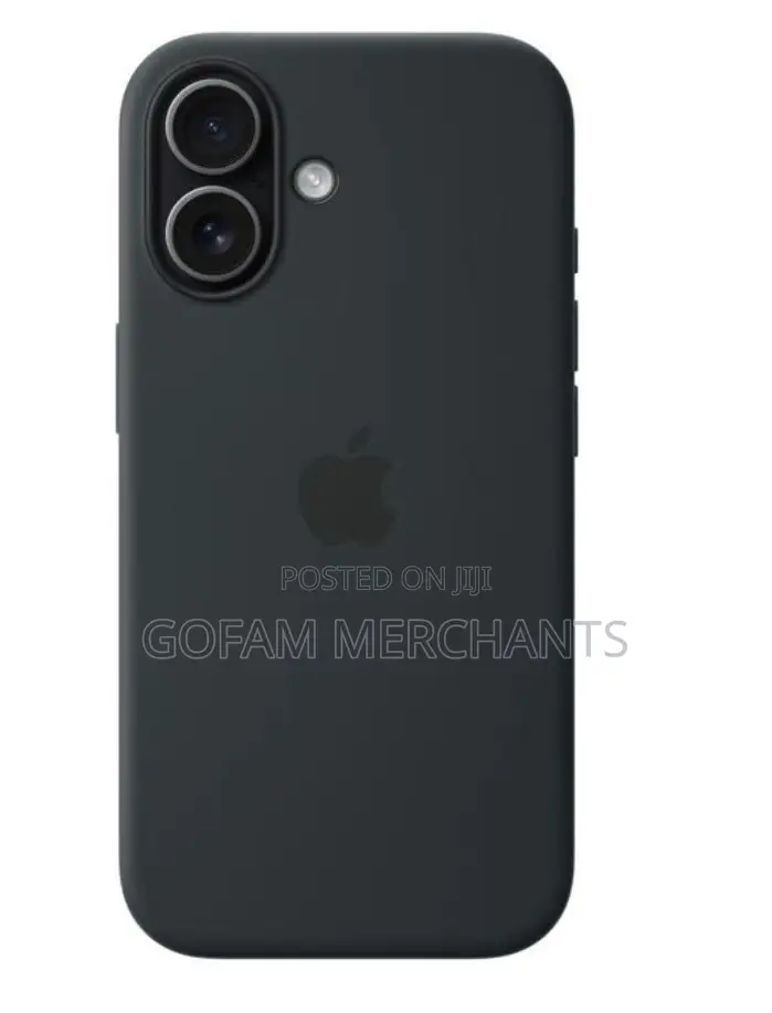 Silicone Case for iPhone 17, Black, Silicon