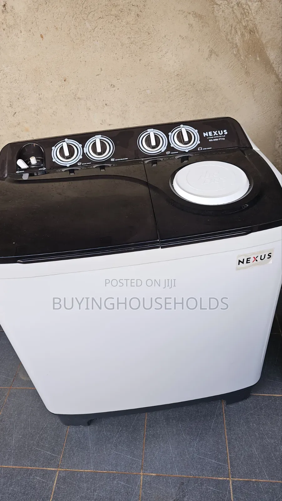 Nexus 12kg Twin Tub Washing Machine