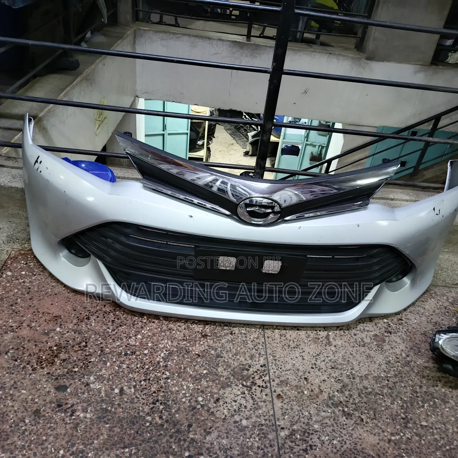 Fielder 165 2018 Model Front Bumper. Complete With Grille Non Hybrid