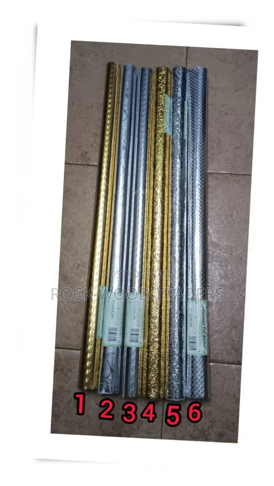 Aluminum Foil Stickers