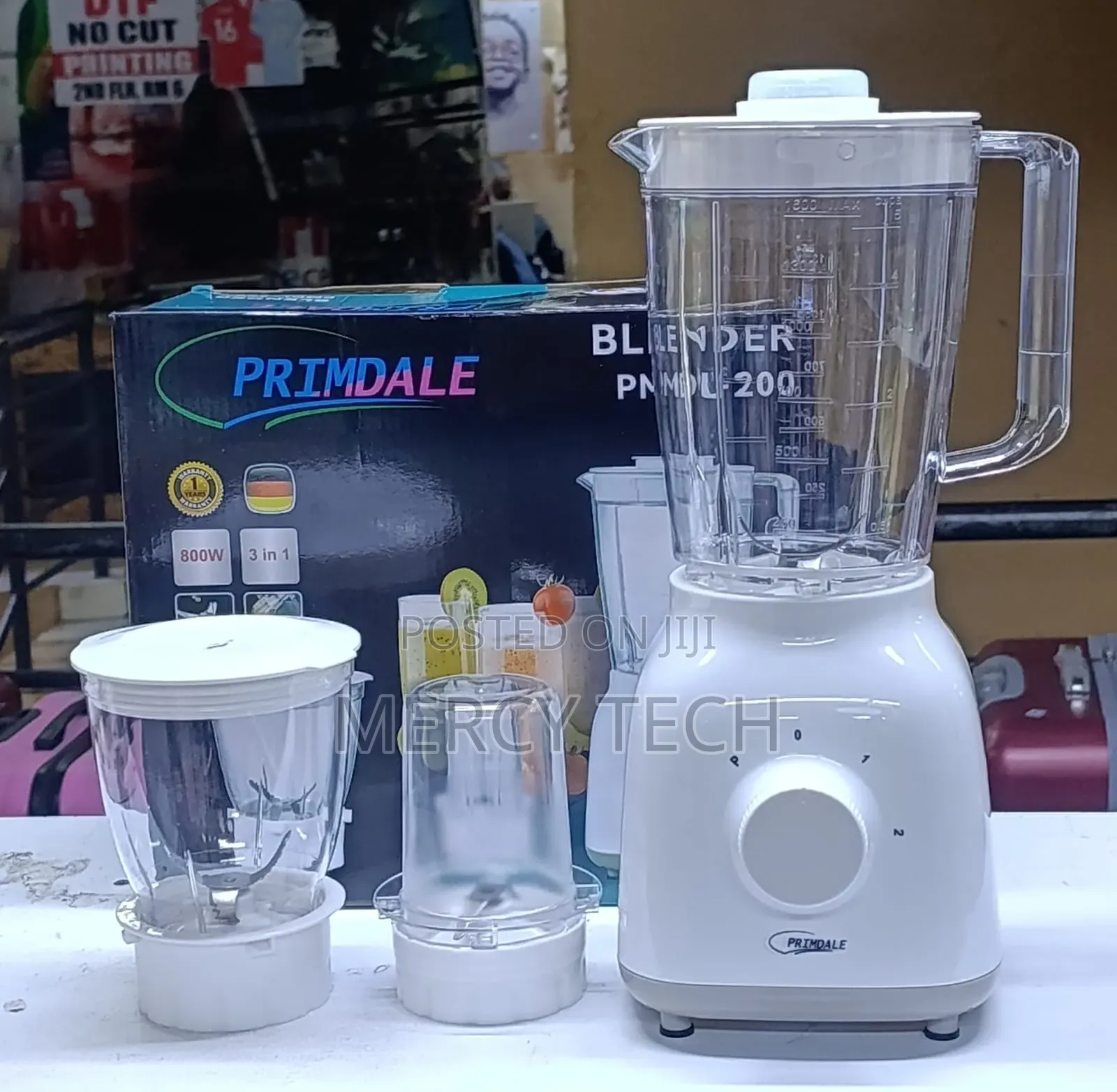 Primdale PMBL-200 3-in-1 Blender– 800w