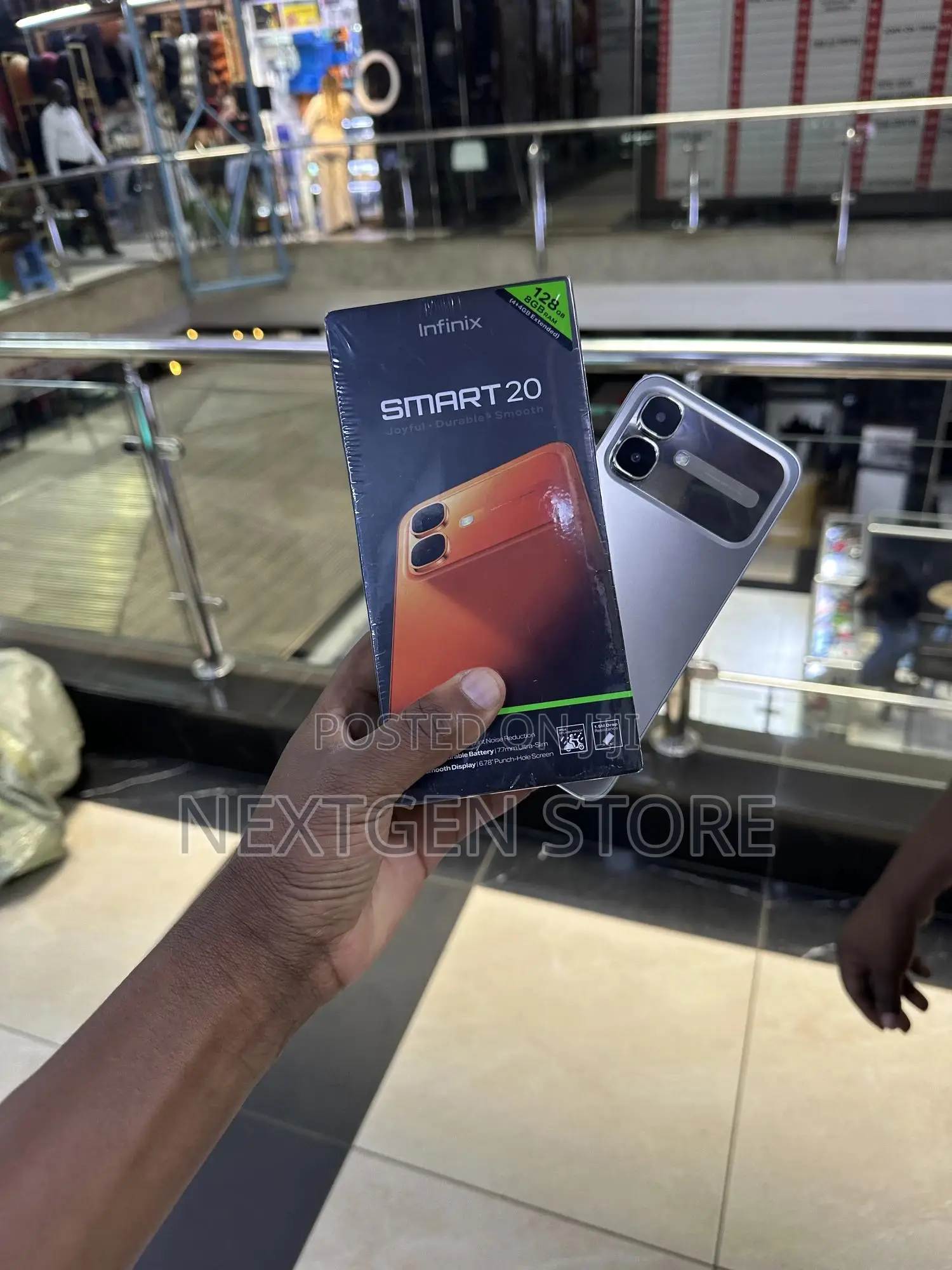 New Infinix Smart 20 128 GB Silver
