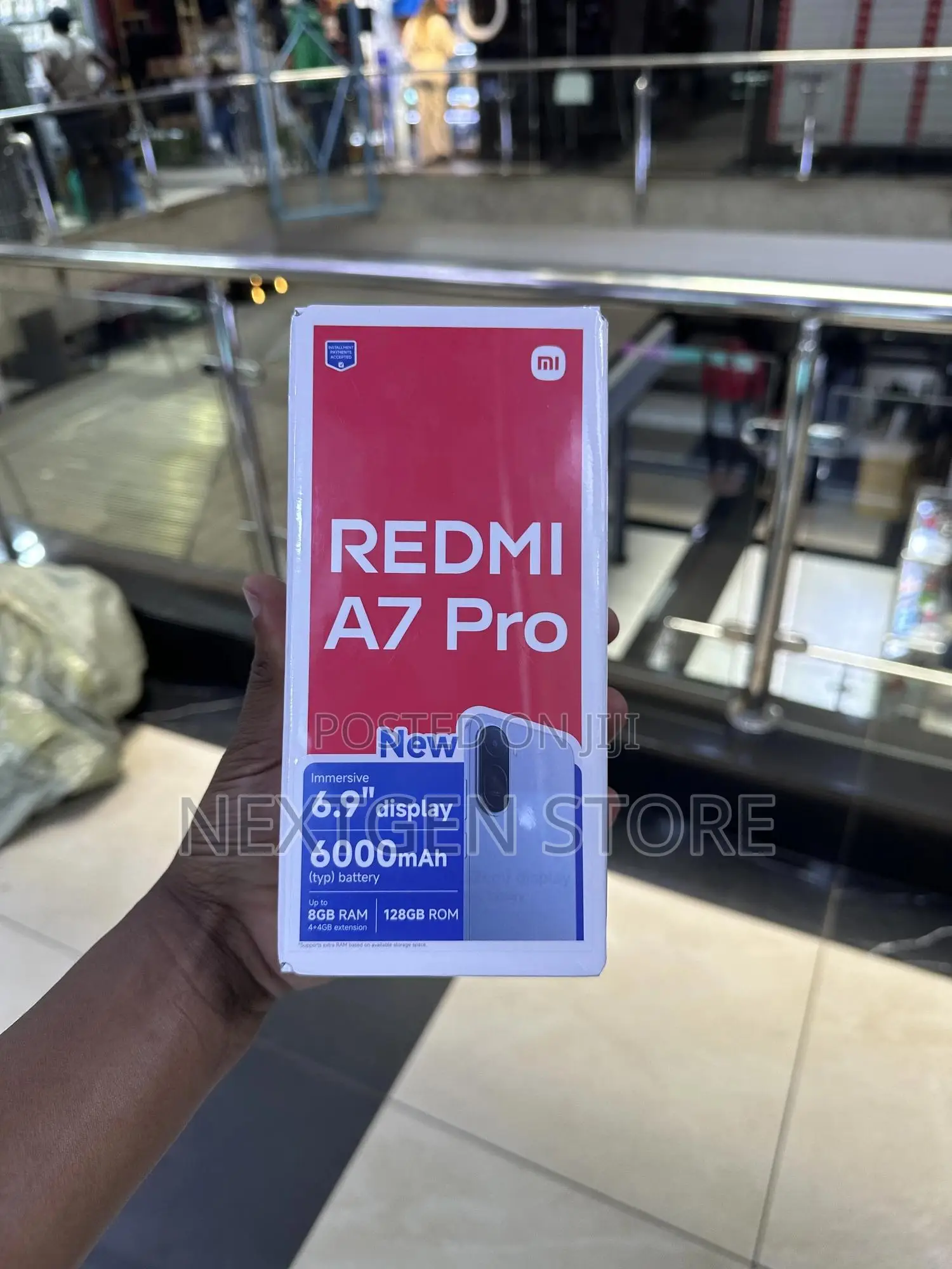 New Xiaomi Redmi A7 Pro 128 GB Black