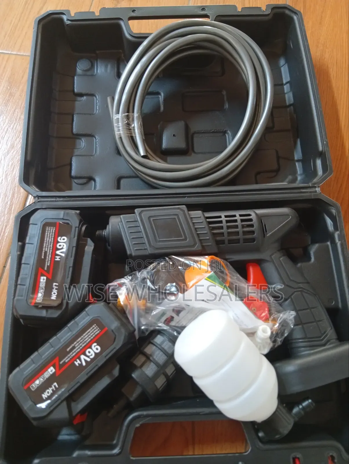 Portable High Pressure Car Washer Gun Cordless Electric Spray 96v √••