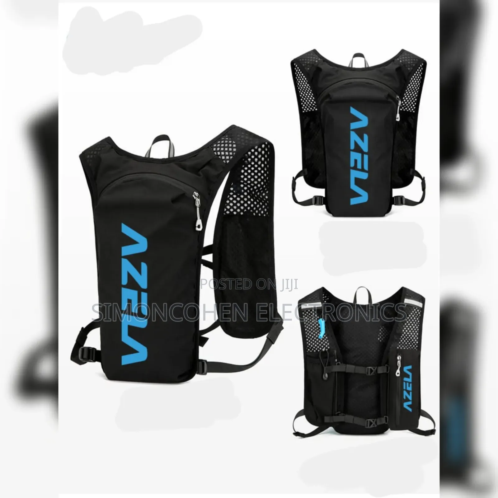 Azela Running Lightweight Hydration Vest With 1.5lbladder 250ml Bottle