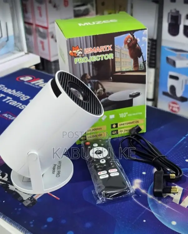Wifi Projector Indoor Home Smart Android Hy300 Pro With Bluetooth