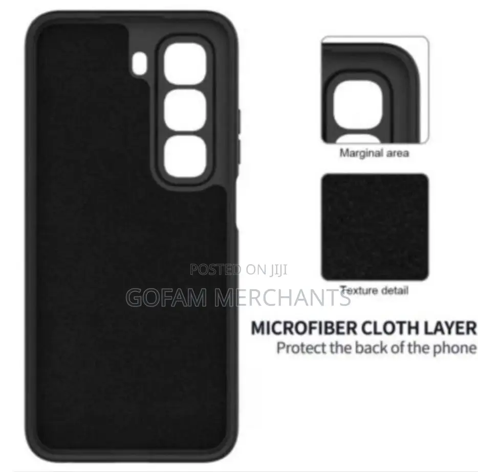 Infinix Hot 60 Pro+ (Plus) Original Premium Silicone