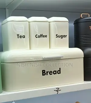  *Bread Bin With Three Canister