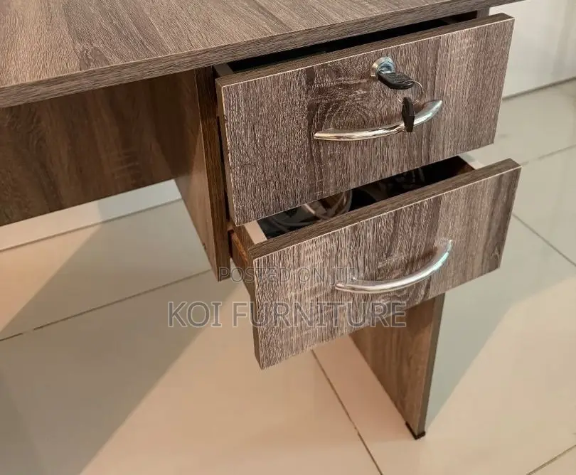 Office Desk; 1.2 Meters Receisha Study Desk With Drawers