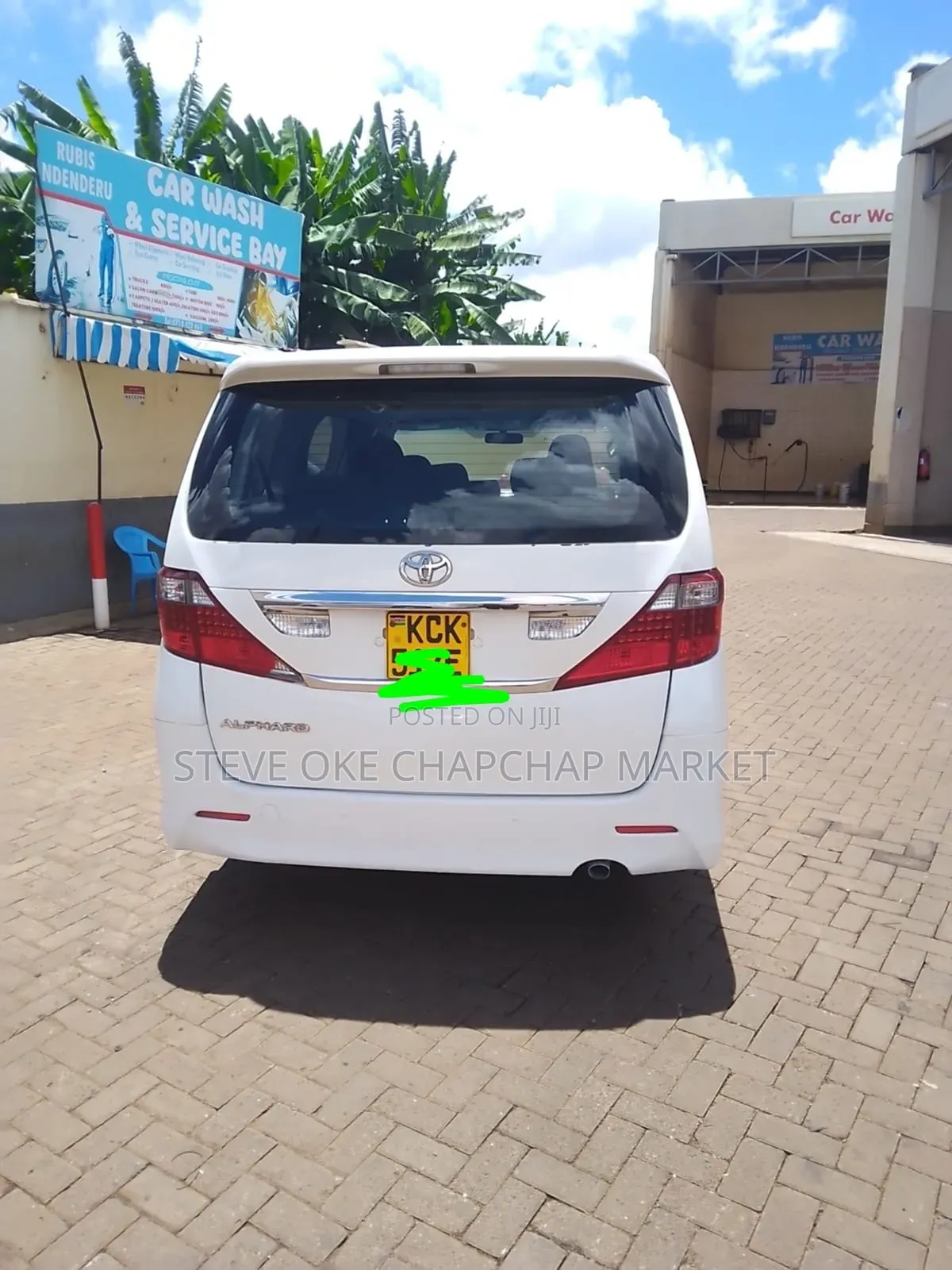 Toyota Alphard 2009 White
