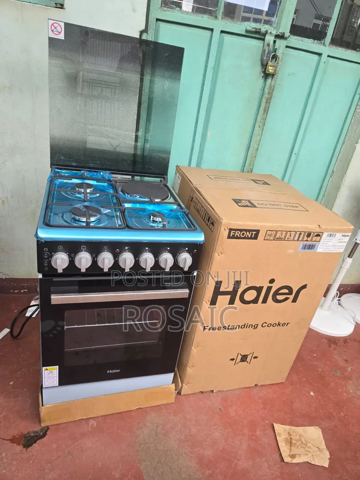 Haier 50*60 3gas + 1electric Cooker With Electric Oven