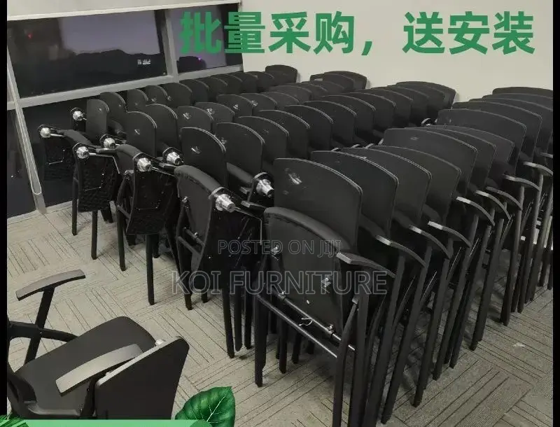 Office Chairs; Foldable Voowerex School Chair With Write Book Pad