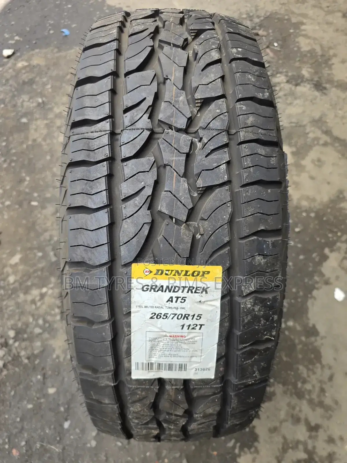 265 /70 R15 Dunlop Tyres (All Terrein)