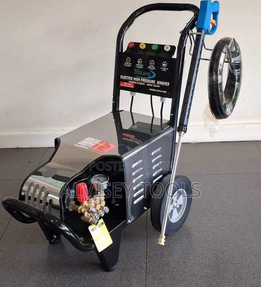Mpw900 Milano Italia Electric Pressure Washer 4000psi 5hp Motor