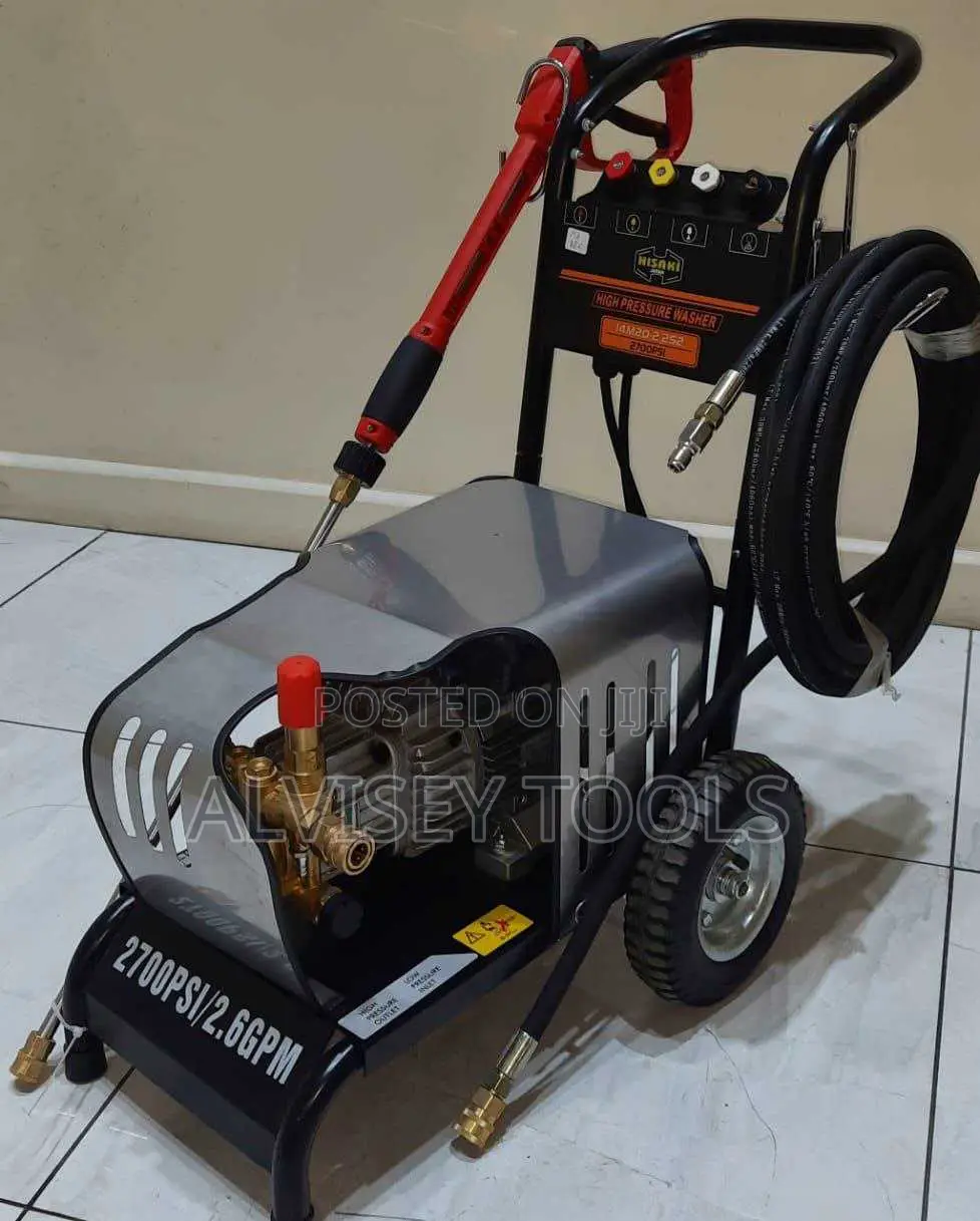 Hisaki Japan Electric Pressure Washer 3hp Motor Single Phase 2700psi