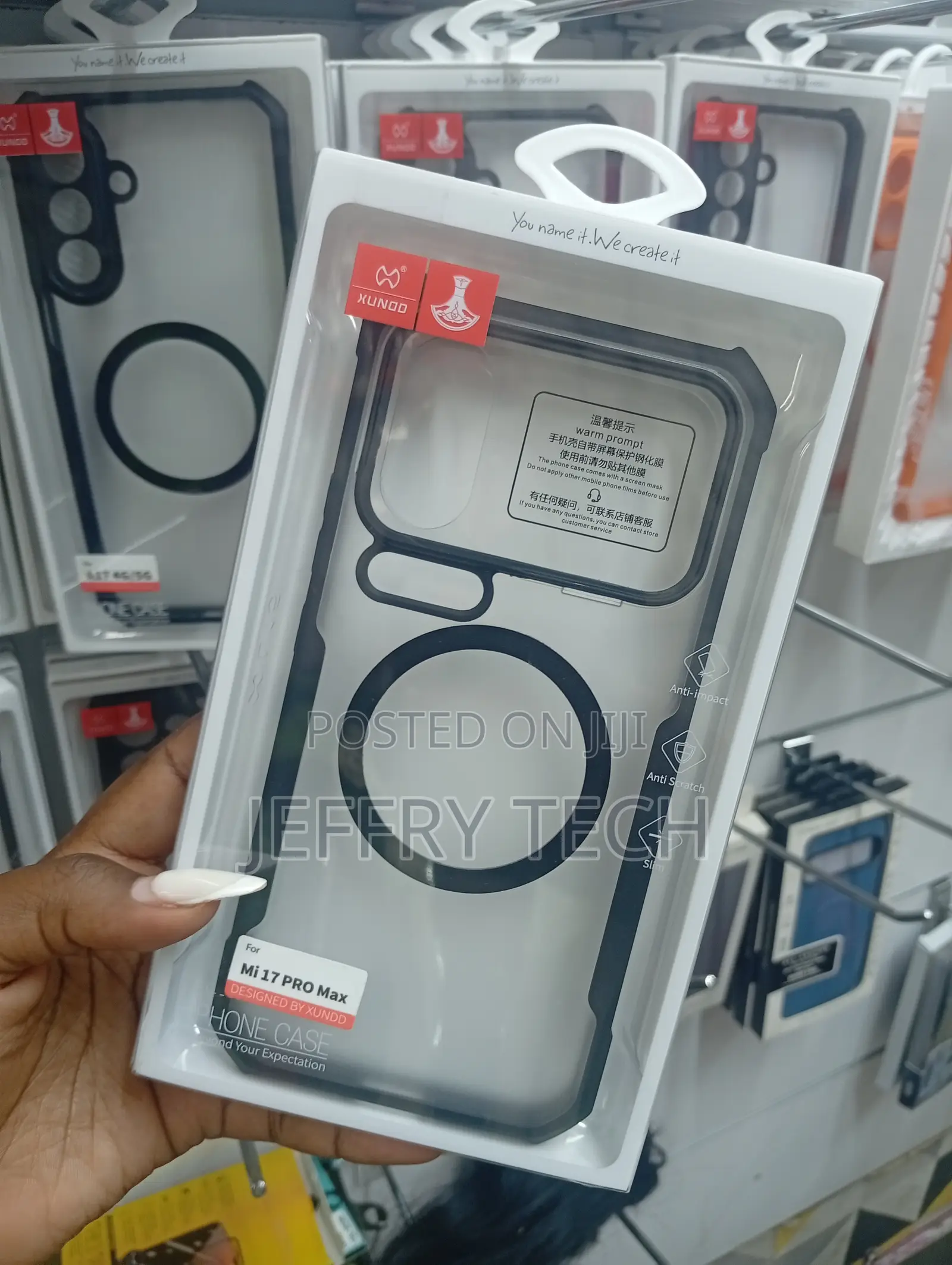 Mi 17 Pro Max Built-in Airbag Technology Case