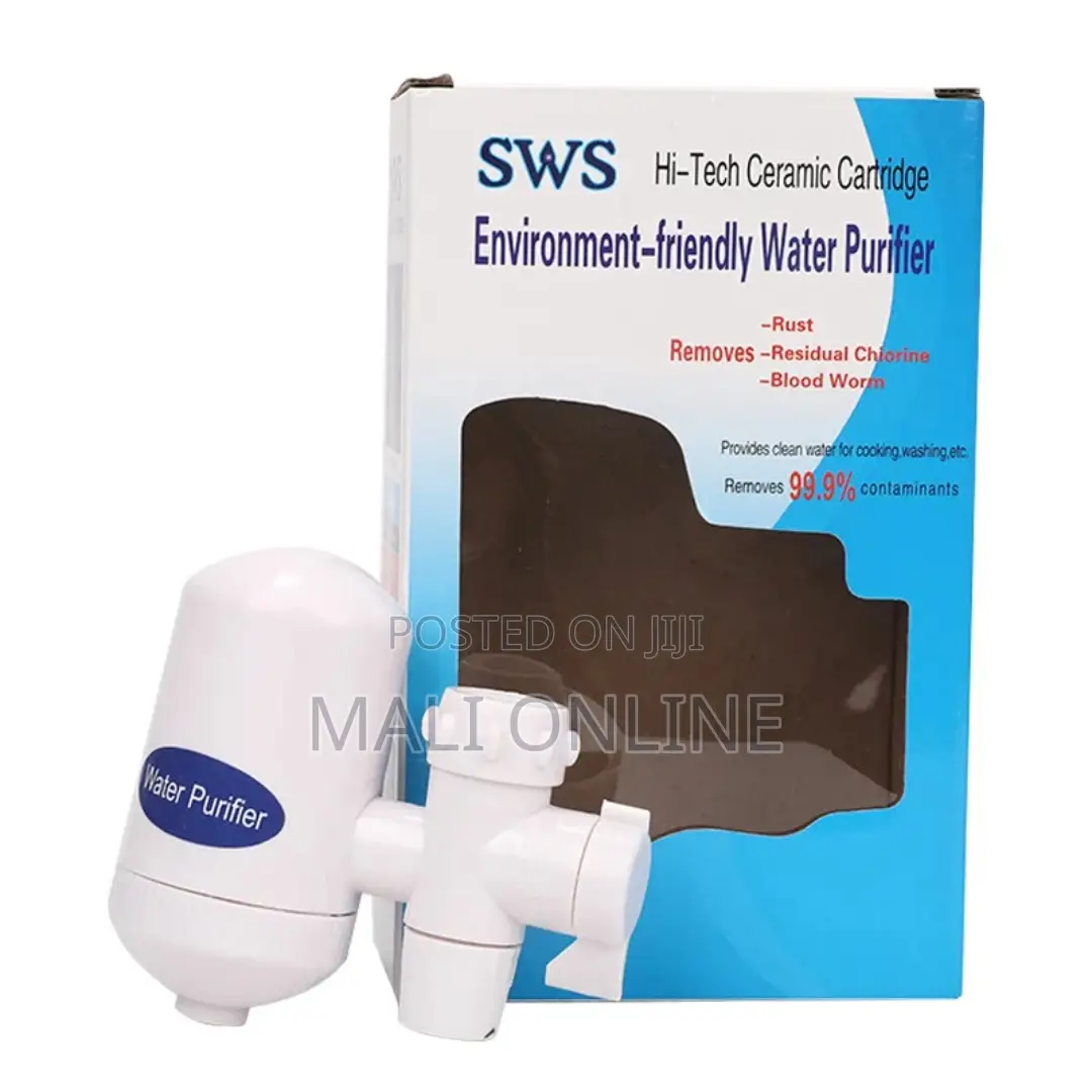 Tap Water Purifier Faucet Filter Ceramic Cartridge 2-Stage Filter Rust