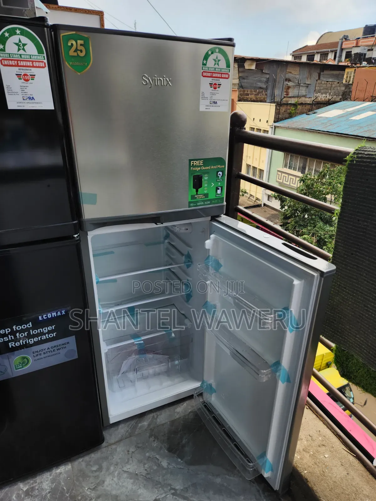 Silver Brand New Syinix 138litres
