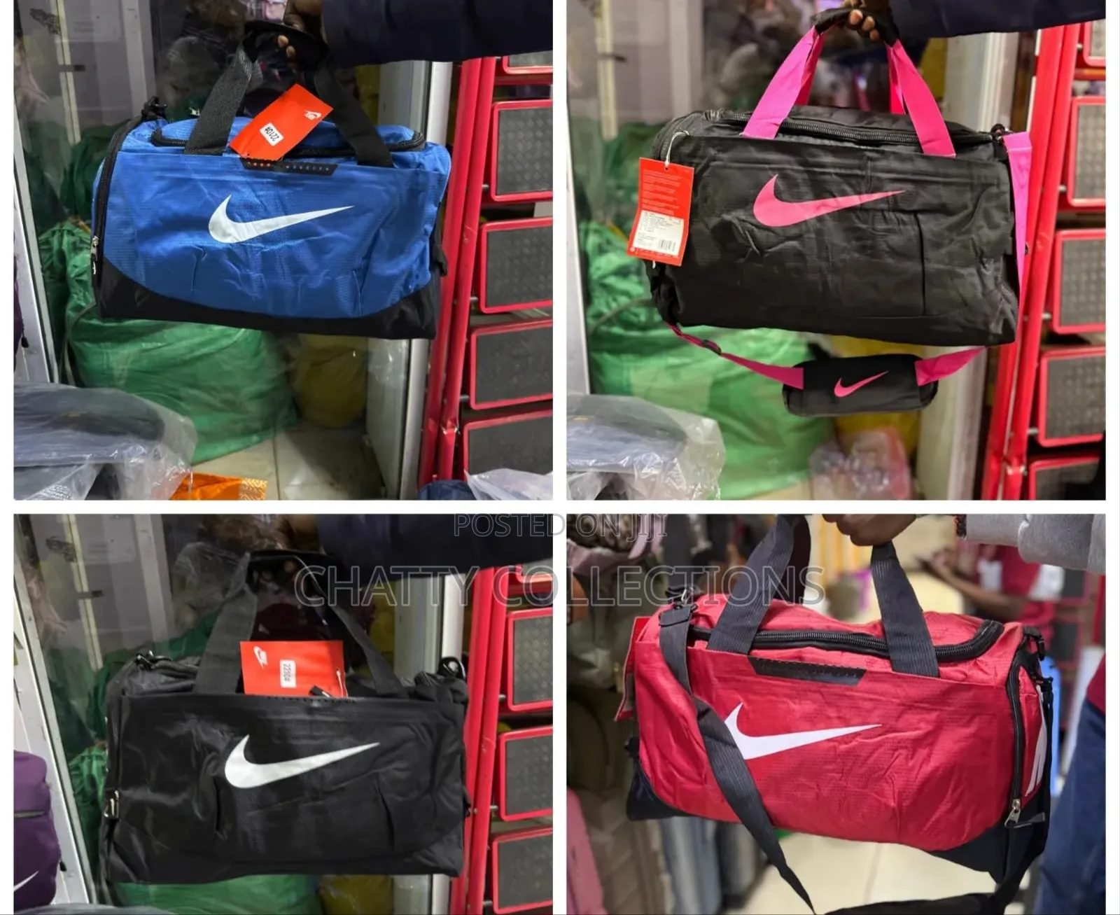 Unisex Nike Stylish Sports Duffle Bags / Gym Bags