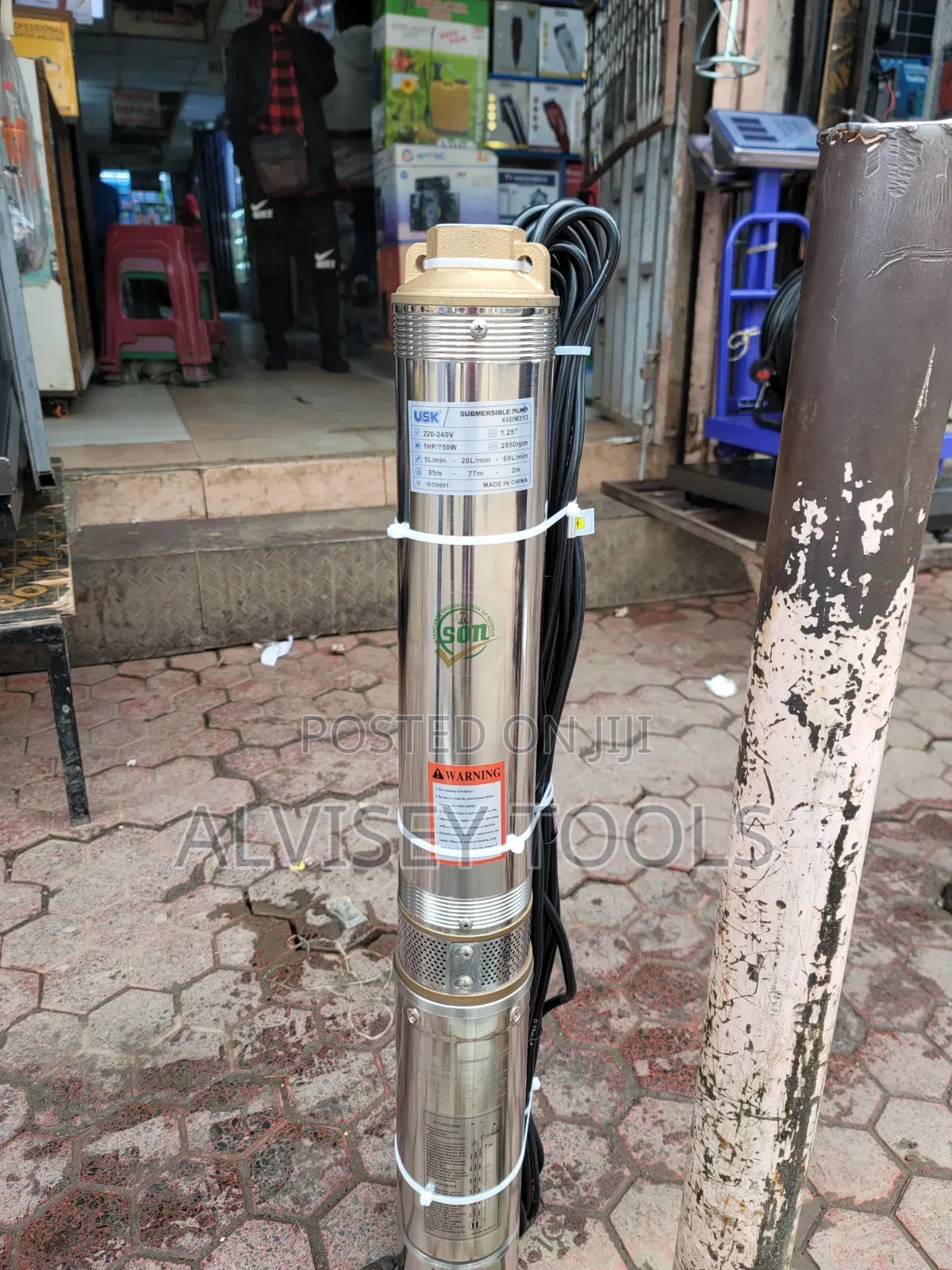 Usk Submersible Water Pump 1hp