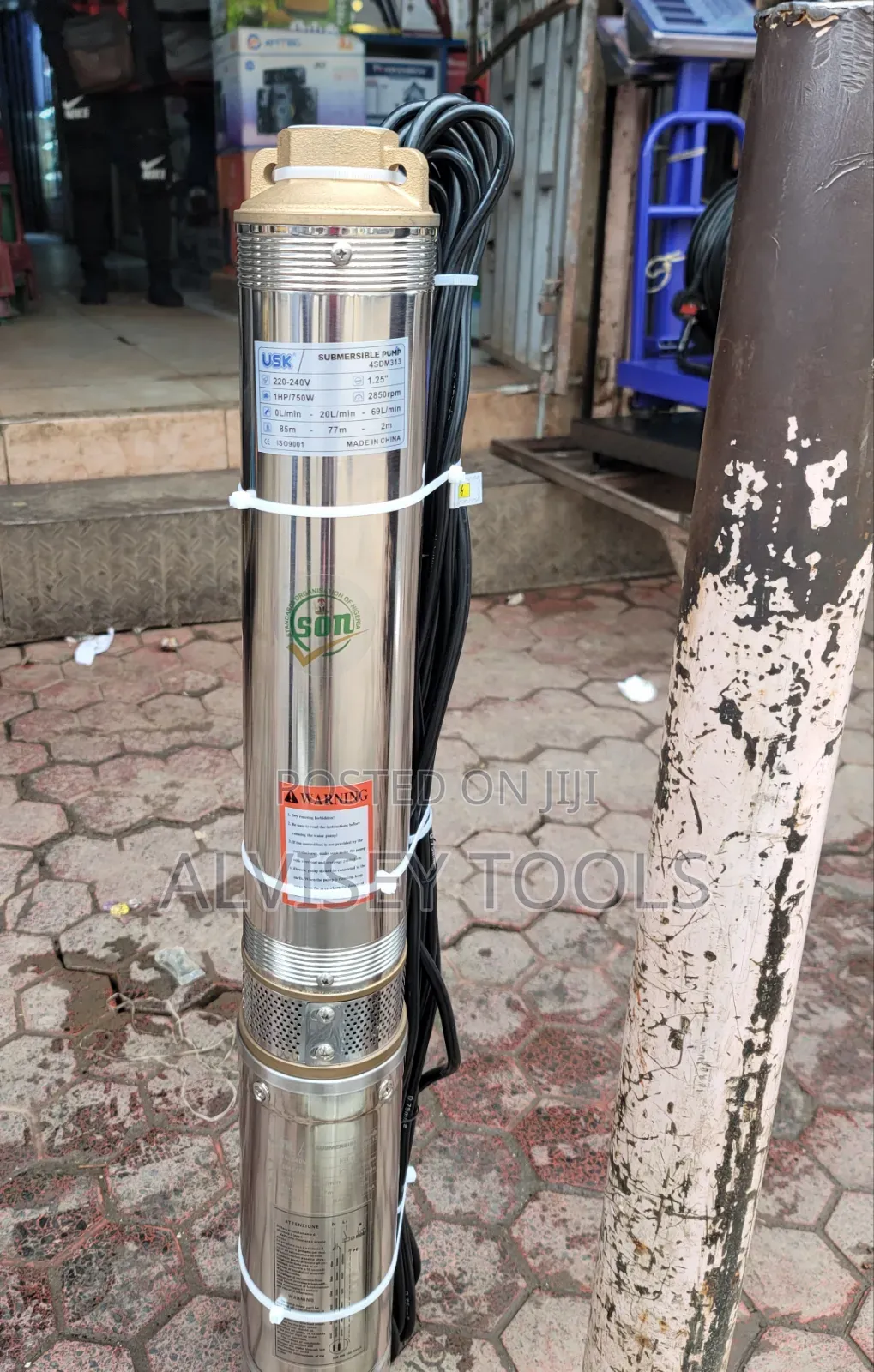 Usk Submersible Water Pump 1hp