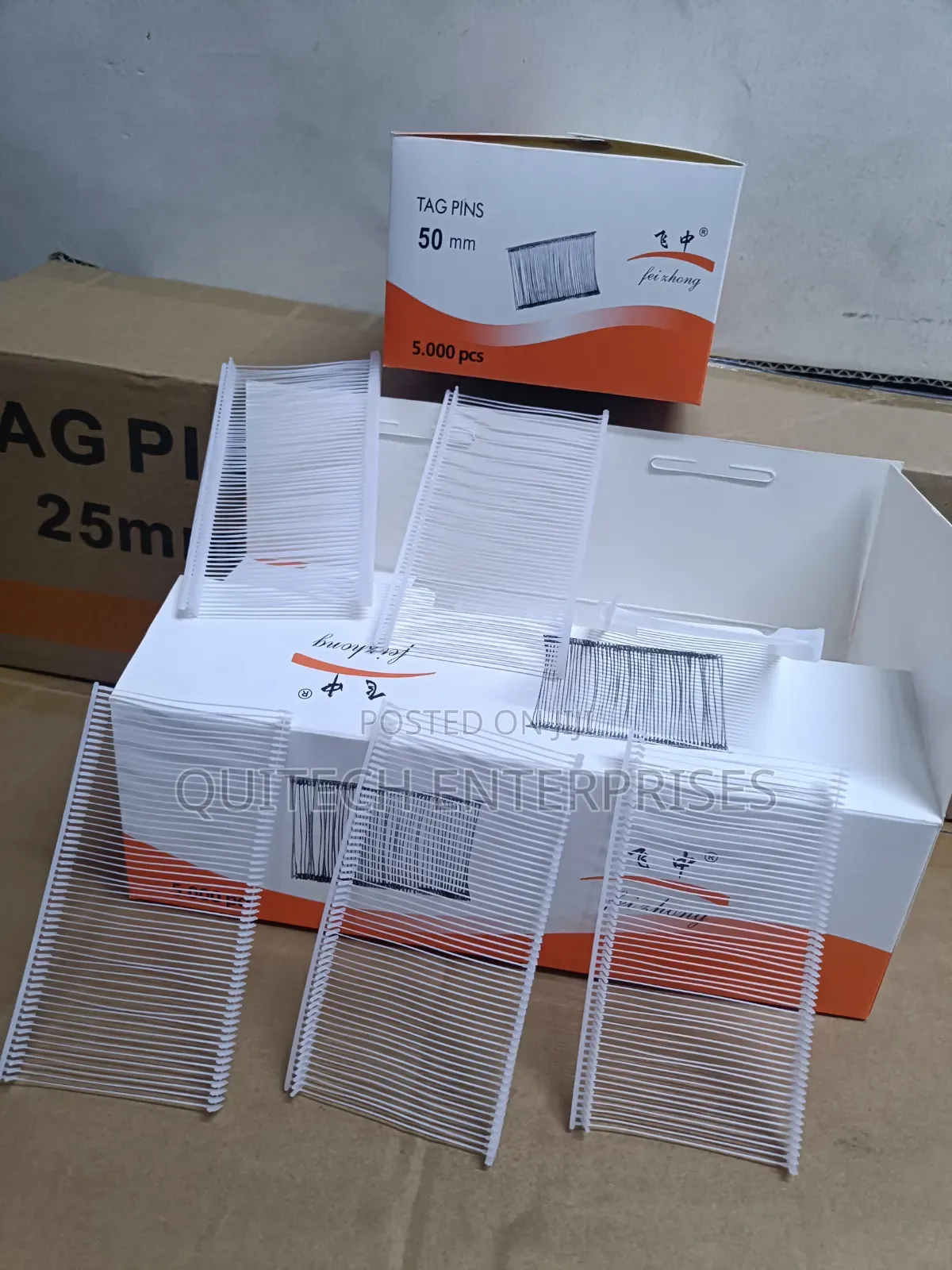 50mm Tag Pin/ Tagging Pins 5000pieces