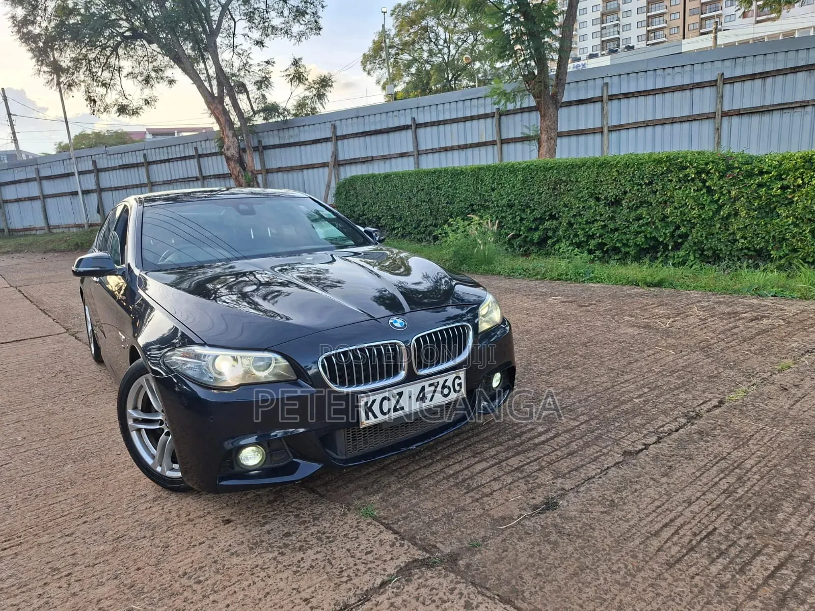 BMW 550i 2014 Black