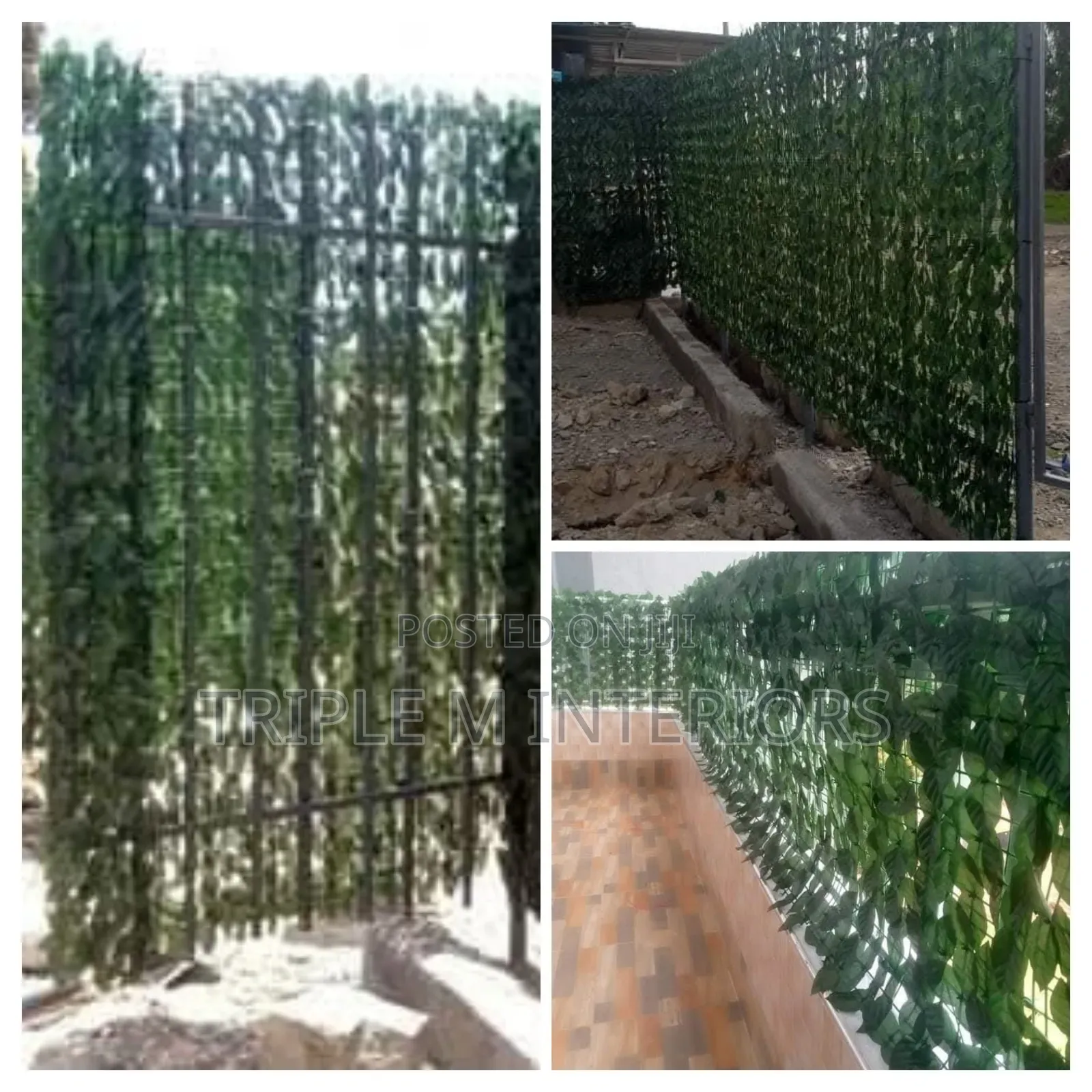 Elegant Garden Feel Balcony Leaf Fence