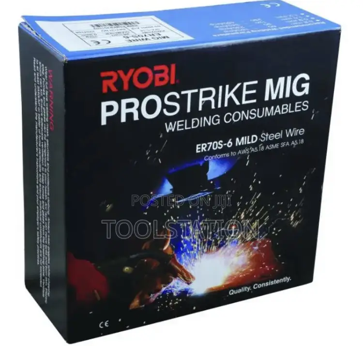 Prostrike Mig Wire-Er70s-6 X Sizes Available:0.8/0.9/1.0/1.2 Mm X15kg