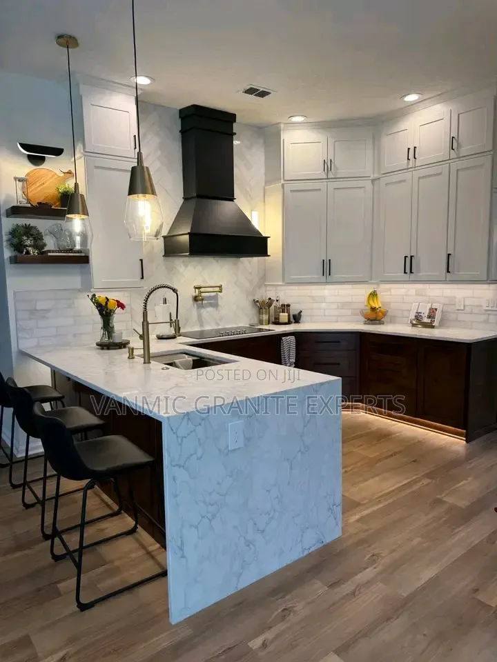 Quartz Kitchen Countertops Installation Modern Renovation Nairobi