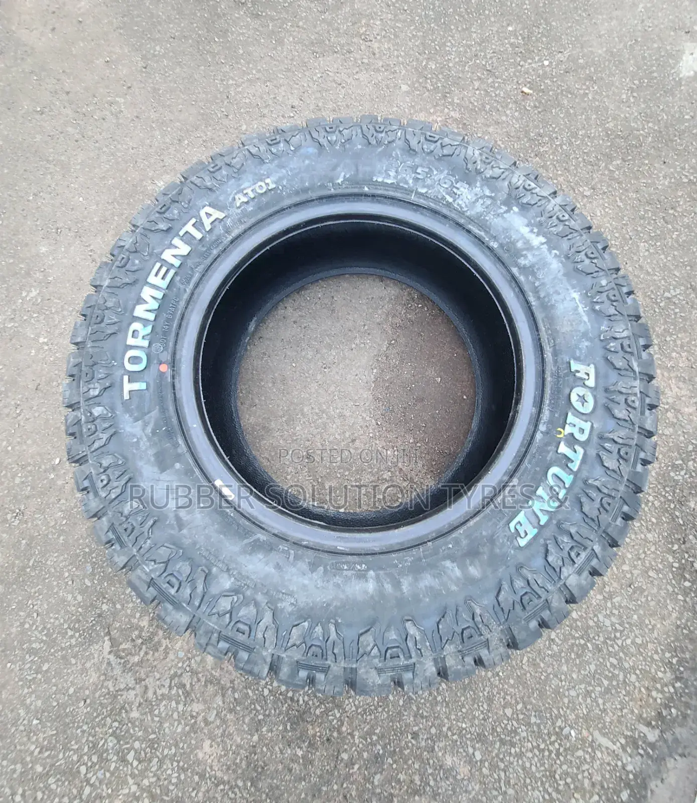 265/65r17 Fortune Tyres 112t Tormenta a/T01